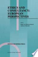 Ethics and Consultancy: European Perspectives /
