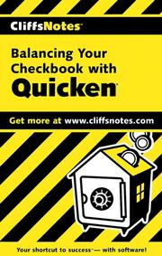 CliffsNotes balancing your checkbook with Quicken /