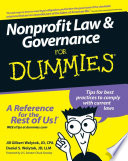 Nonprofit law & governance for dummies /