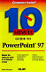 10 minute guide to PowerPoint 97 /