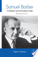 Samuel Barber : a research and information guide /