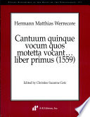 Cantuum quinque vocum quos motetta vocant-- : liber primus (1559) /
