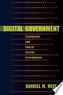 Digital government : technology and public sector performance /