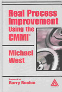 Real Process Improvement Using the CMMI.