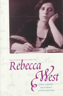Selected letters of Rebecca West /