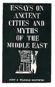 Essays on ancient cities and myths of the Middle East /