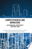 Competitiveness and knowledge : an international comparison of traditional firms /