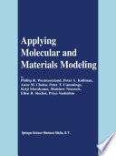 Applying Molecular and Materials Modeling /