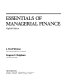 Essentials of managerial finance /