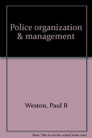 Police organization & management /
