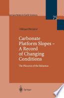 Carbonate platform slopes : a record of changing conditions : the Pliocene of the Bahamas /