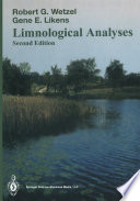 Limnological analyses /