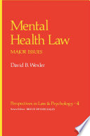 Mental Health law : major issues /