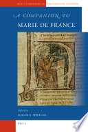 A companion to Marie de France /