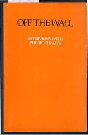 Off the wall : interviews with Philip Whalen /