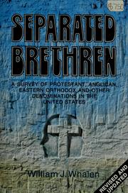 Separated brethren : a survey of Protestant, Anglican, Eastern Orthodox, and other denominations in the United States /