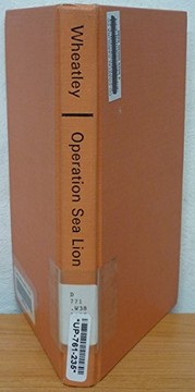 Operation Sea Lion : German plans for the invasion of England, 1939-1942 /