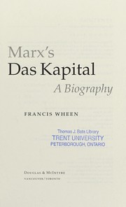 Marx's Das Kapital : a biography /