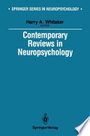 Contemporary Reviews in Neuropsychology /