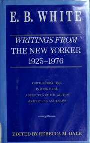 Writings from the New Yorker : 1927-1976 /