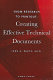 From research to printout : creating effective technical documents /