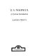 V. S. Naipaul : a critical introduction /