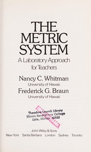 The metric system : a laboratory approach for teachers /