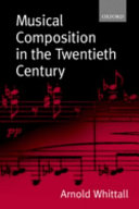 Musical composition in the twentieth century /