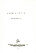 Daniel Defoe.