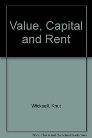 Value, capital and rent /