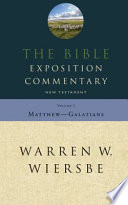 The Bible exposition commentary.