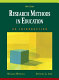 Research methods in education : an introduction /