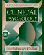 Issues in clinical psychology : subjective versus objective approaches /
