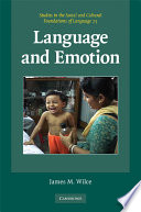 Language and emotion /