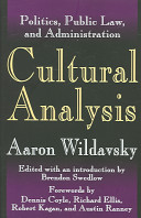 Cultural analysis /