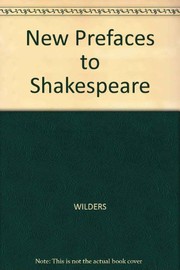 New prefaces to Shakespeare /