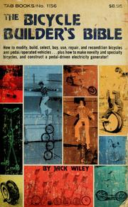 The bicycle builder's bible /