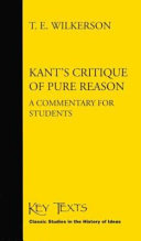 Kant's critique of pure reason : a commentary for students /