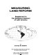 Measuring land reform : supplement to the Statistical abstract of Latin America /