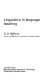 Linguistics in language teaching /