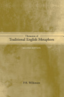 Thesaurus of traditional English metaphors /