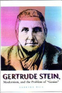 Gertrude Stein, modernism, and the problem of "genius" /