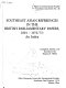 Southeast Asia references in the British parliamentary papers, 1801-1972/73 : an index /