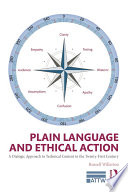 Plain language and ethical action : a dialogic approach to technical content in the twenty-first century /