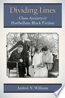 Dividing lines : class anxiety and postbellum black fiction /