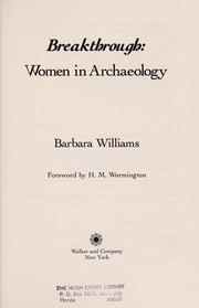 Breakthrough, women in archaeology /