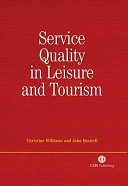 Service quality in leisure and tourism /