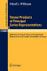 Tensor products of principal series representations: reduction of tensor products of principal series ; representations of complex semisimple Lie groups /