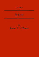 Camus : La peste /