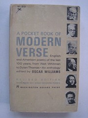 The pocket book of modern verse : English and American poetry of the last hundred years from Walt Whitman to the contemporaries /